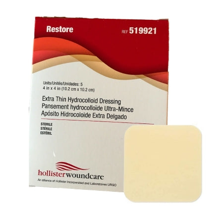 Restore Extra Thin 4X4 Hydrocolloid 519921 BX/5