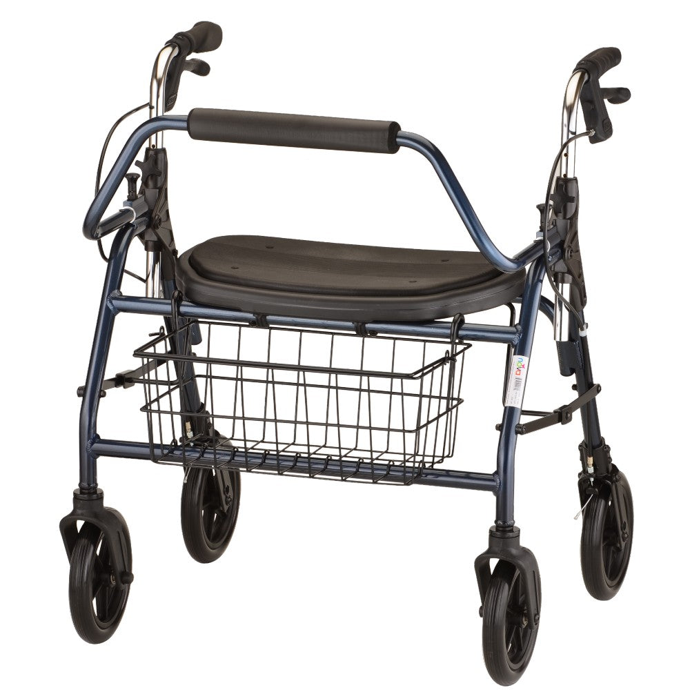 Nova Mighty Mack Heavy Duty Rollator, 4216BL Blue