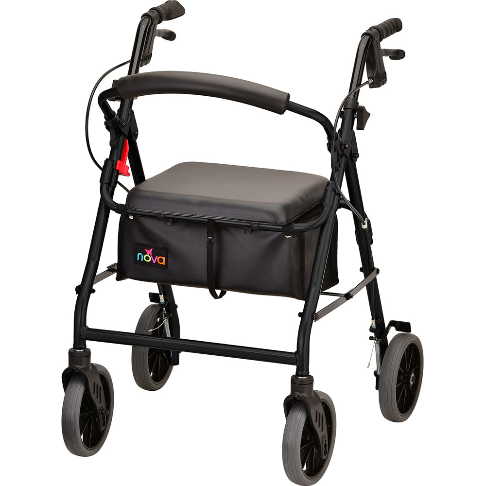 Nova Zoom 22 Rollator, 4222BK Black