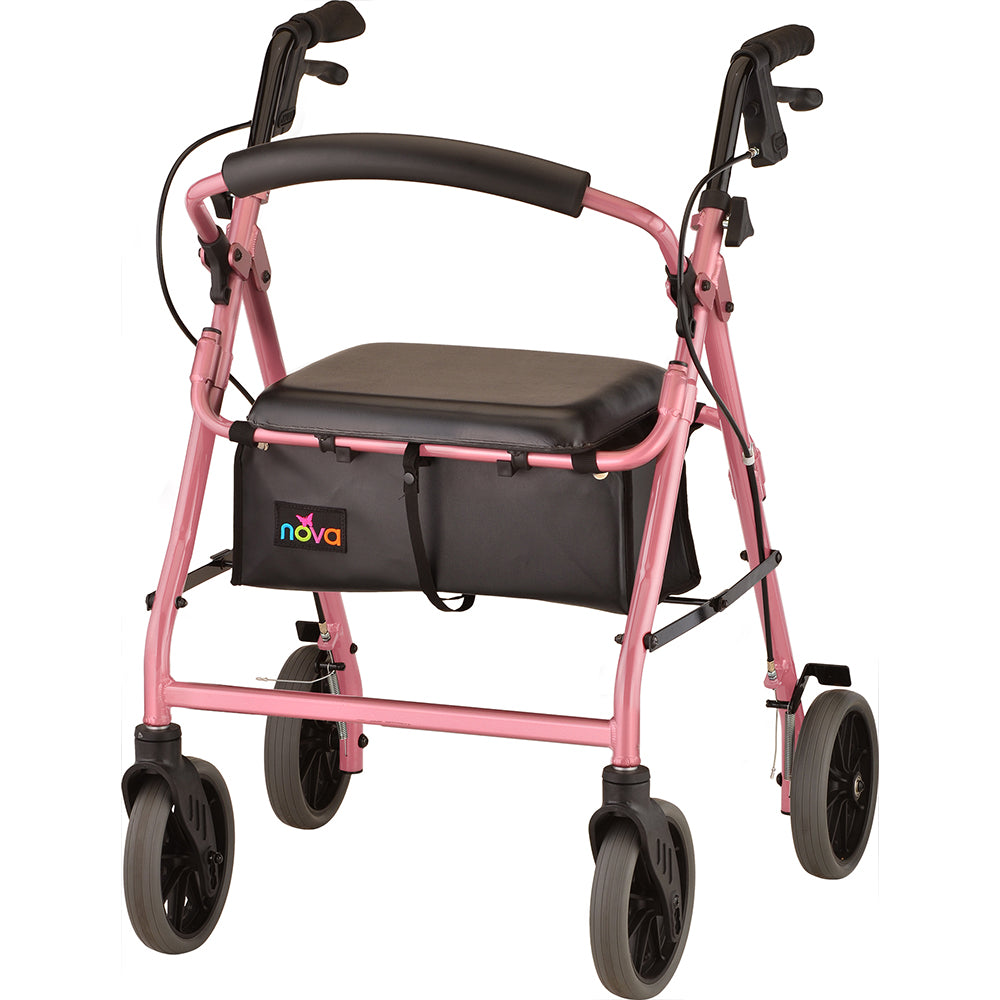 Nova Zoom 22 Rollator, 4222PK Pink