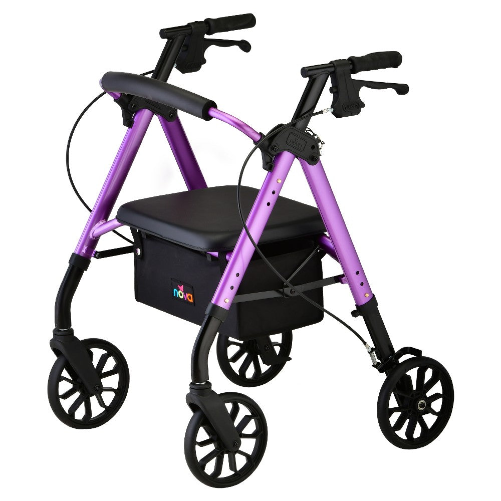 Nova Star 8 Petite Rollator, 4278PL Purple