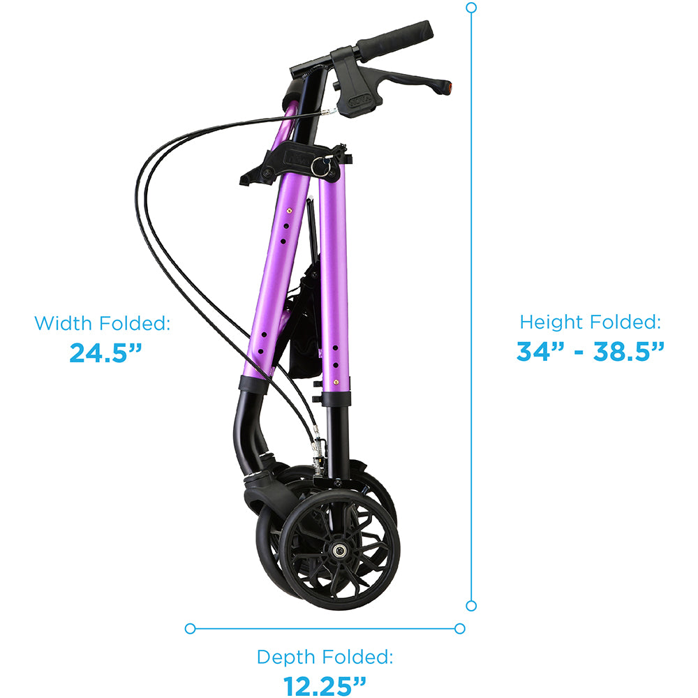 Nova Star 8 Petite Rollator, 4278PL Purple