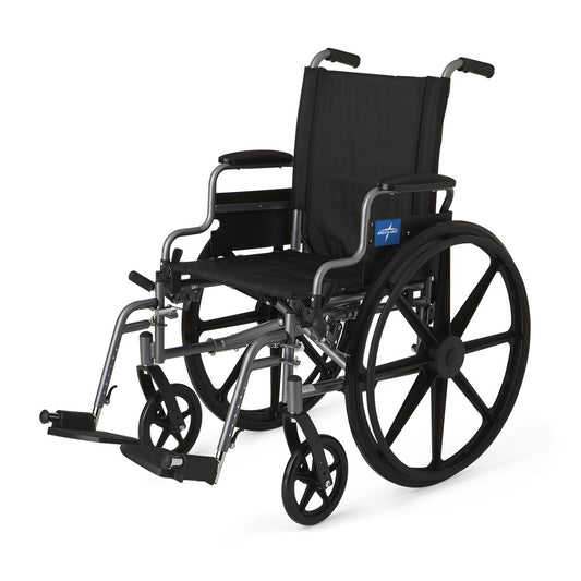 Medline K4 18" Basic Lightweight Wheelchair MDS806500E18