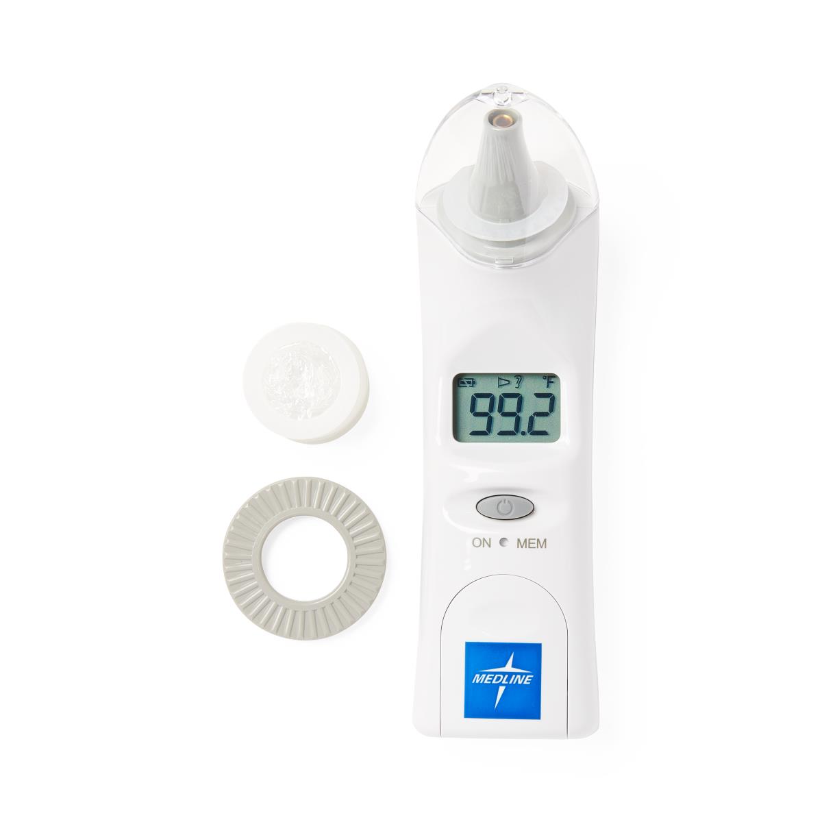 Medline Tympanic Ear Thermometer with Probe Release MDS9700