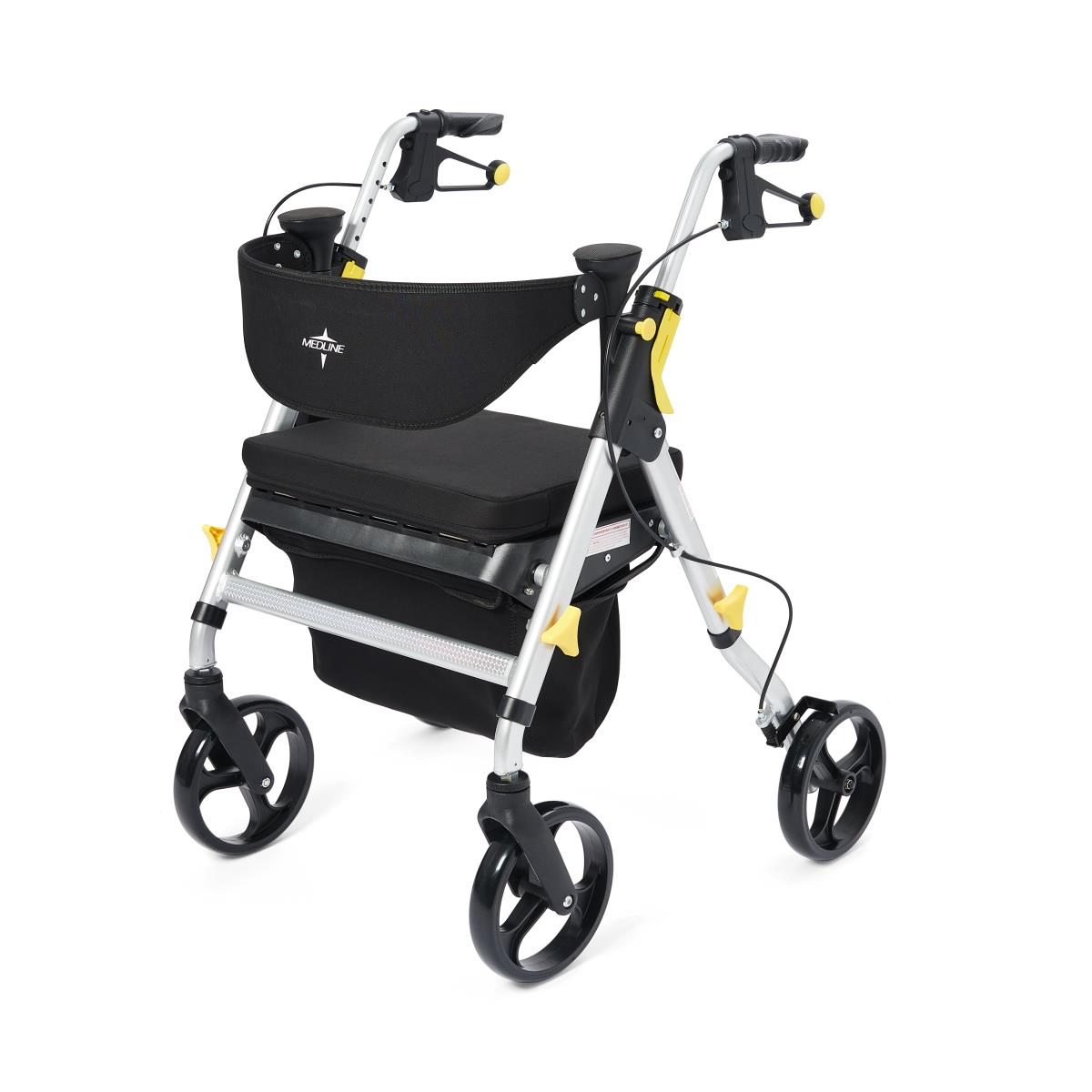 Medline Empower Rollator, Silver MDS86845SM