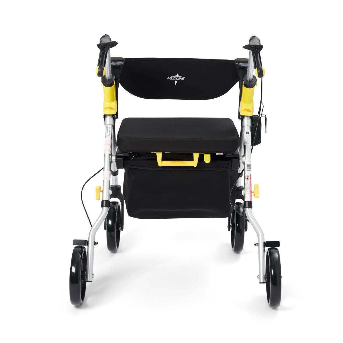 Medline Empower Rollator, Silver MDS86845SM
