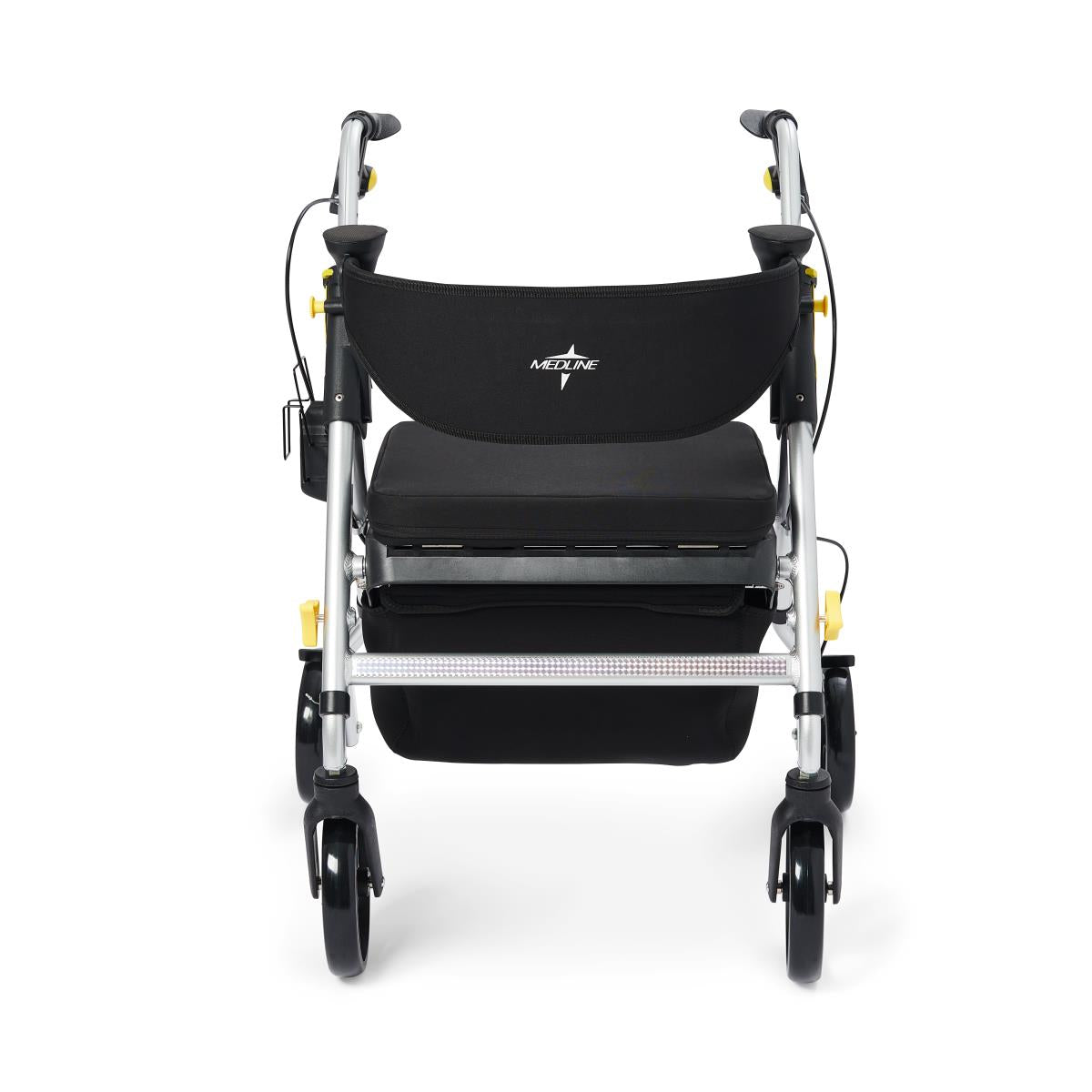 Medline Empower Rollator, Silver MDS86845SM