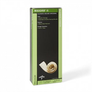 Maxorb II Alginate Dressings, 1" x 18" Rope 10/bx MSC7318EPZ