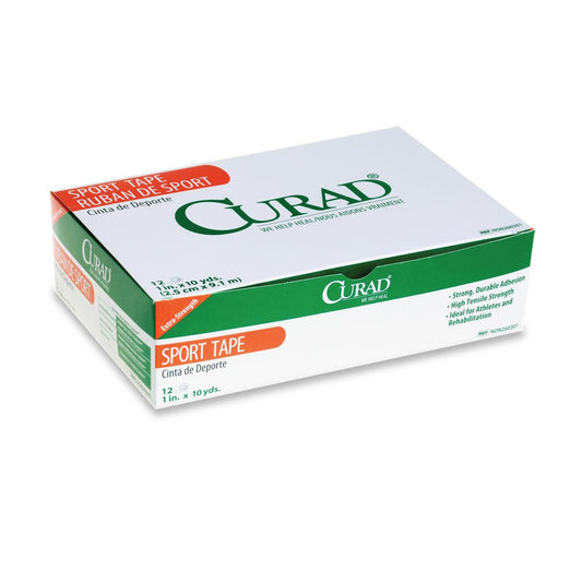 CURAD Ortho-Porous Sports Adhesive Tape, 3" x 10 yd. 4/bx NON260303Z