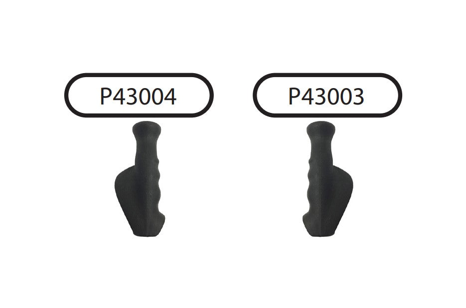 Nova Rollator Anatomical Hand Grip Set, P43004/P43003