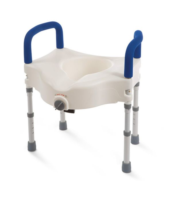 Cardinal Health 600 lbs Capacity Raised Toilet Seat, CBAS0028R