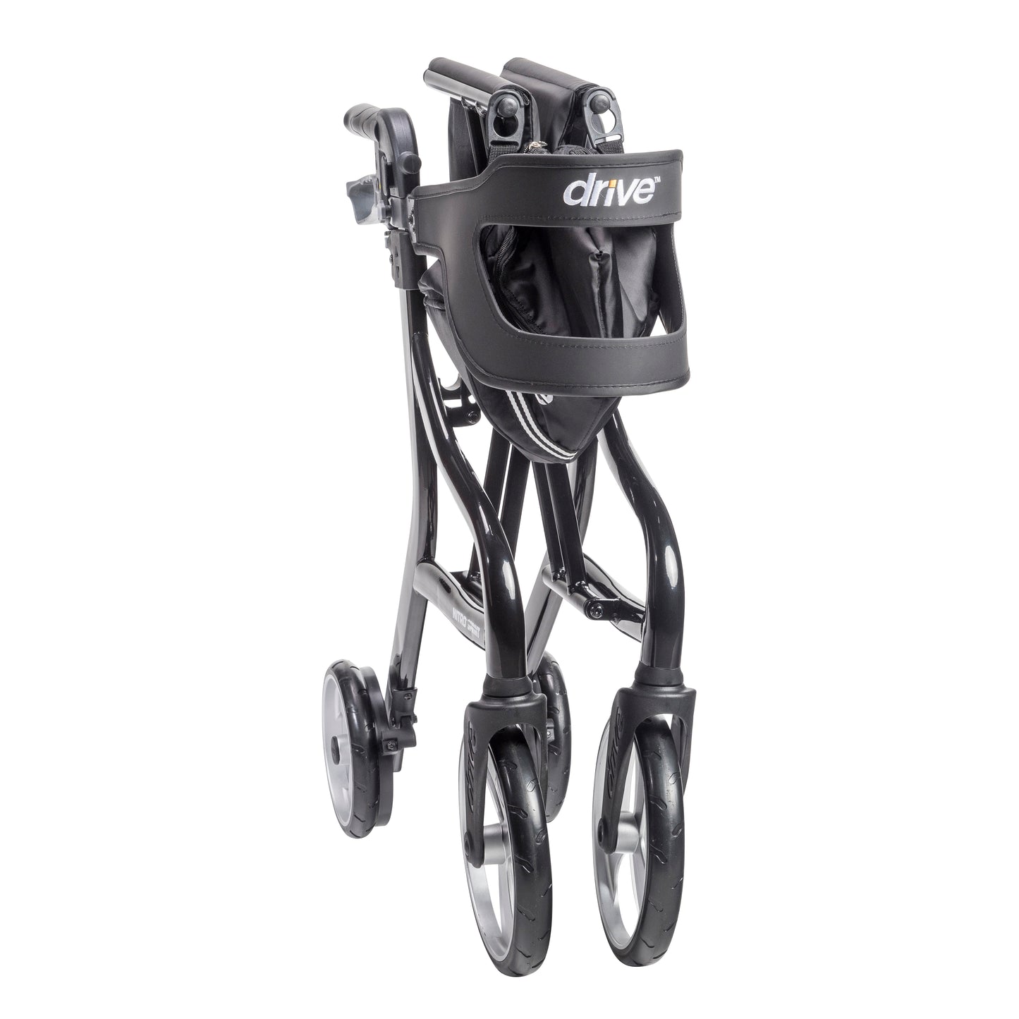 Drive Nitro Sprint Rollator 102662BK, Standard Height Black