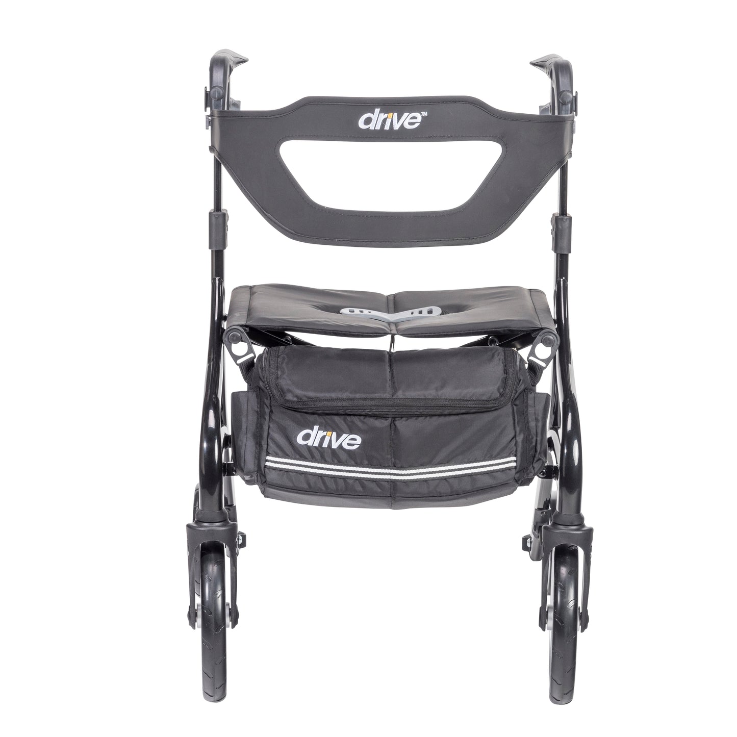 Drive Nitro Sprint Rollator 102662BK, Standard Height Black