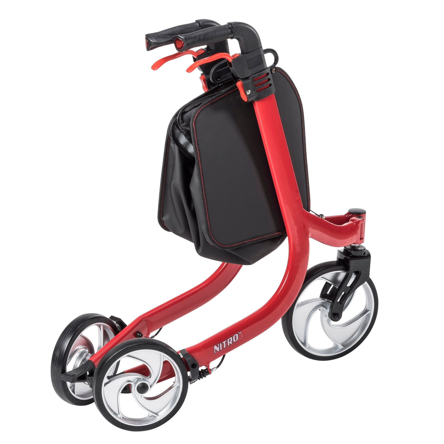 Drive Medical RTL10266TWHL Nitro 3 Wheeled Rolling Walker