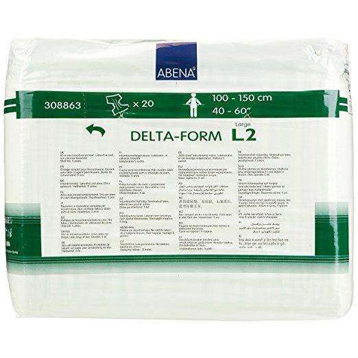 Abena Delta-Form L2 Adult Brief, Large 20/pk, 308863