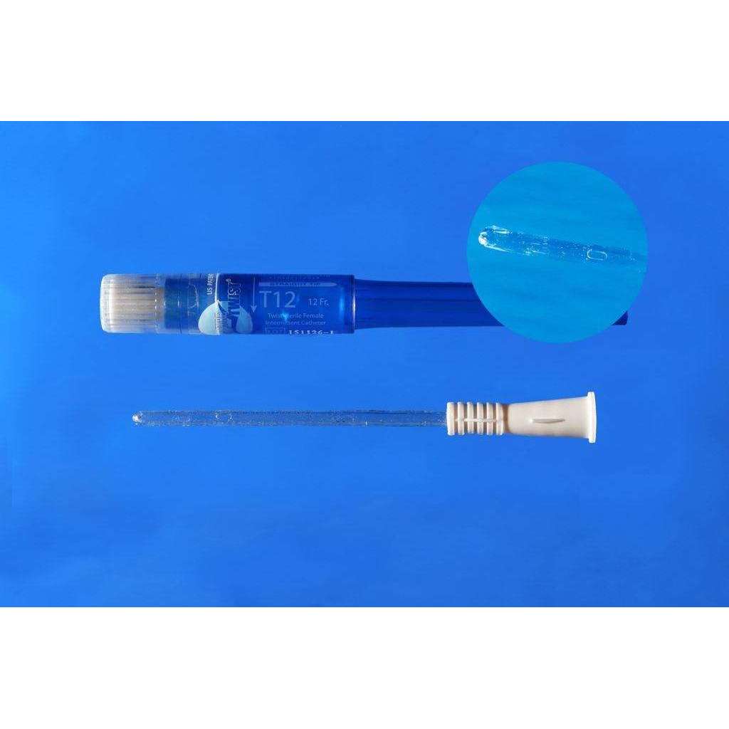 Cure Medical T12 Twist Portable Female Catheter, 12fr. 6inch