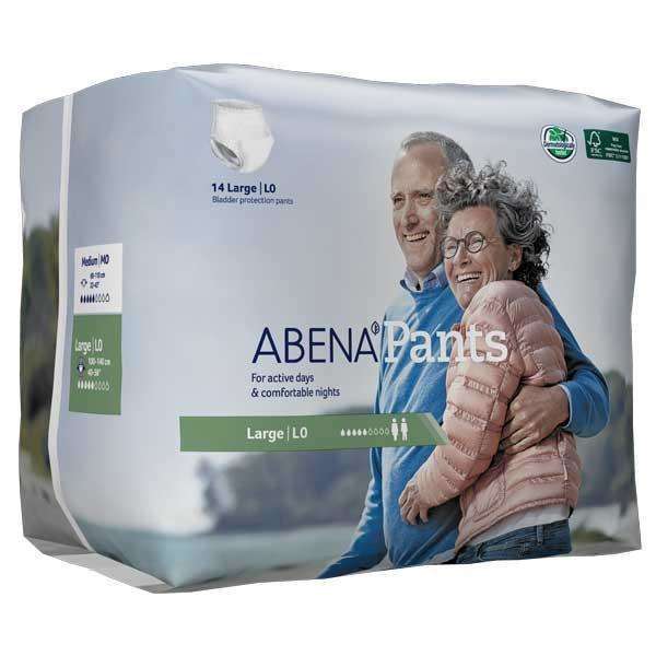 Abena Mod Absorbency Pull on Pants L0 LG (14/Pack) 1000017174