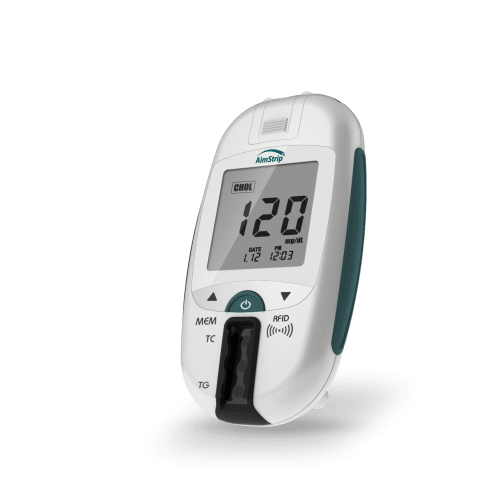 AimStrip Tandem Lipid Profile Measuring System Bundle