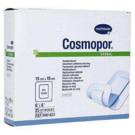 Cosmopor 6x6 Adhesive Dressing, 25/bx 900823