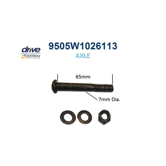 Drive RLT10261 series front wheel axle bolt, 9505W1026113