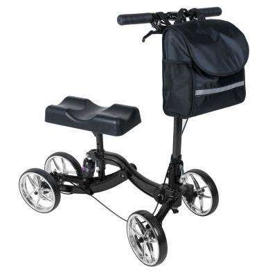 Lumex S8 Shock Absorber Knee Walker, Black LX8000BK