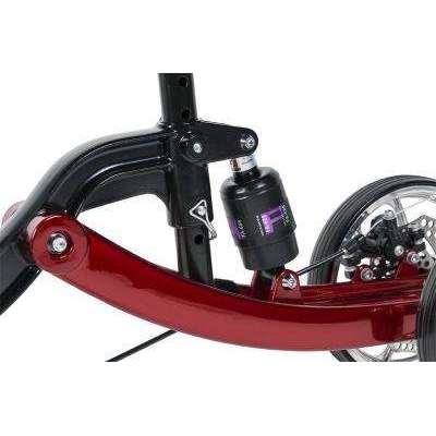 Lumex S8 Shock Absorber Knee Walker, Black LX8000BK