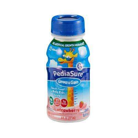 Pediasure 8oz Btl Strawberry 24/cs 67537