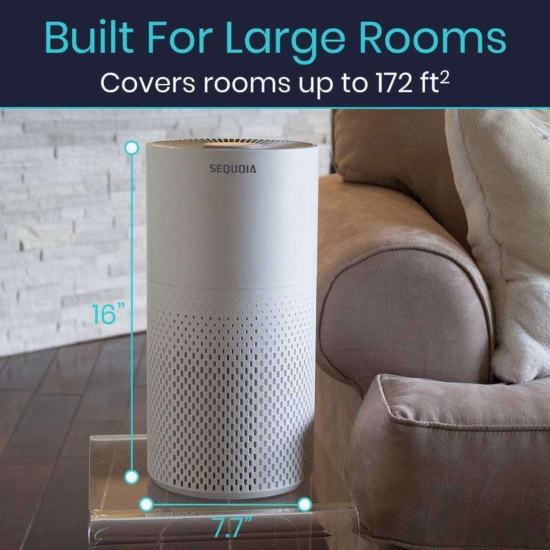 Vive Health HEPA Air Purifier, LVA2027WHT