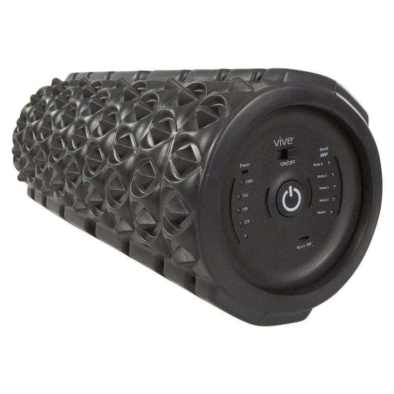 Vive Health 5 Speed Vibrating Fitness Roller, RHB2019BLK