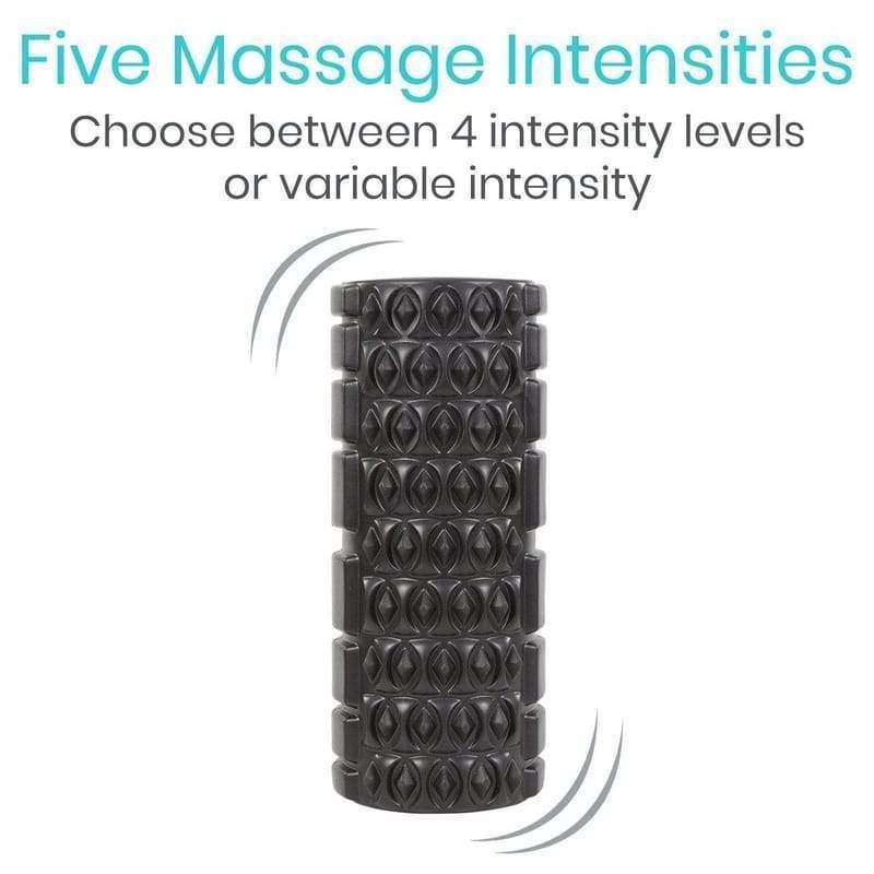 Vive Health 5 Speed Vibrating Fitness Roller, RHB2019BLK