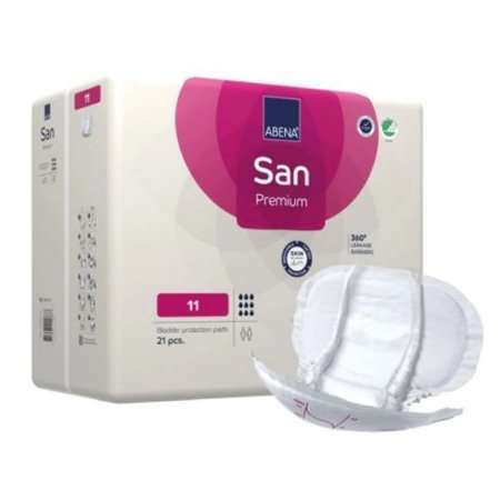 Abena San Premium 29 x 15 inch Liner Pad, 84/cs