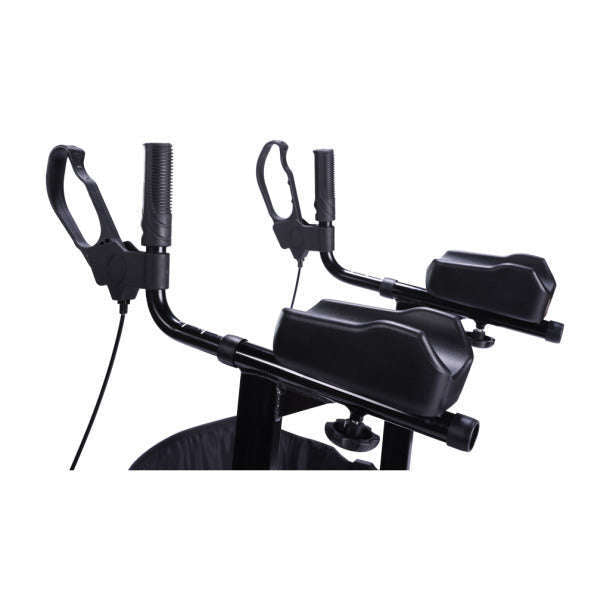 Drive Medical Elevate Upright Folding Walker, Blue UPWKRBL10