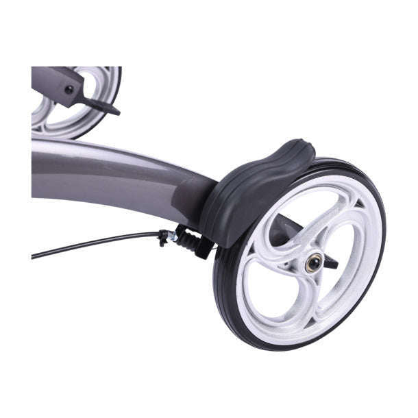 Drive Medical Elevate Upright Folding Walker, Grey UPWKRGY10