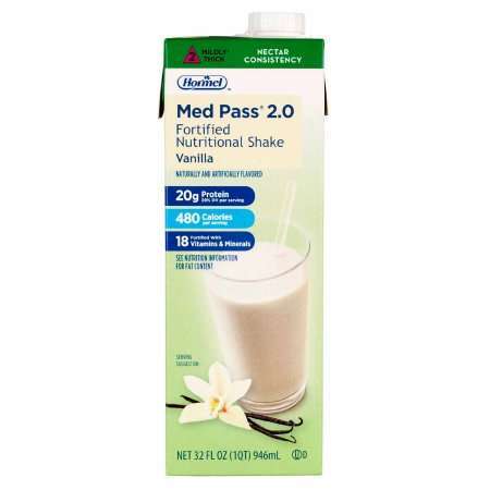 Hormel Med Pass 2.0 Vanilla 32oz. Carton, 27016 each