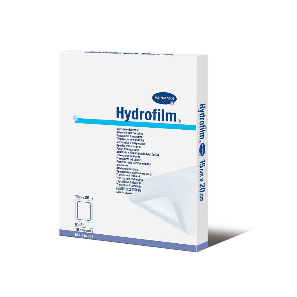 Hydrofilm Transparent Dressing, 6x8 inch 685761 bx/10