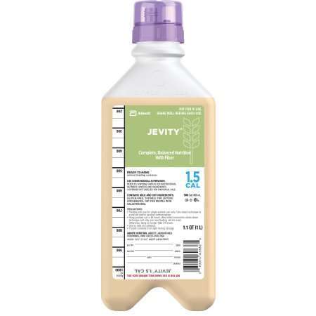 Jevity 1.5cal 33.8oz Tube Feeding Formula, 62681 each