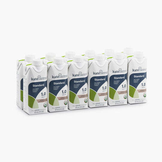Kate Farms Standard 1.0 Chocolate, Plant Based Nutrition, 12/cs