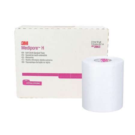 Medipore H Perforated Cloth Tape 3in. x 10yd. roll, 2863
