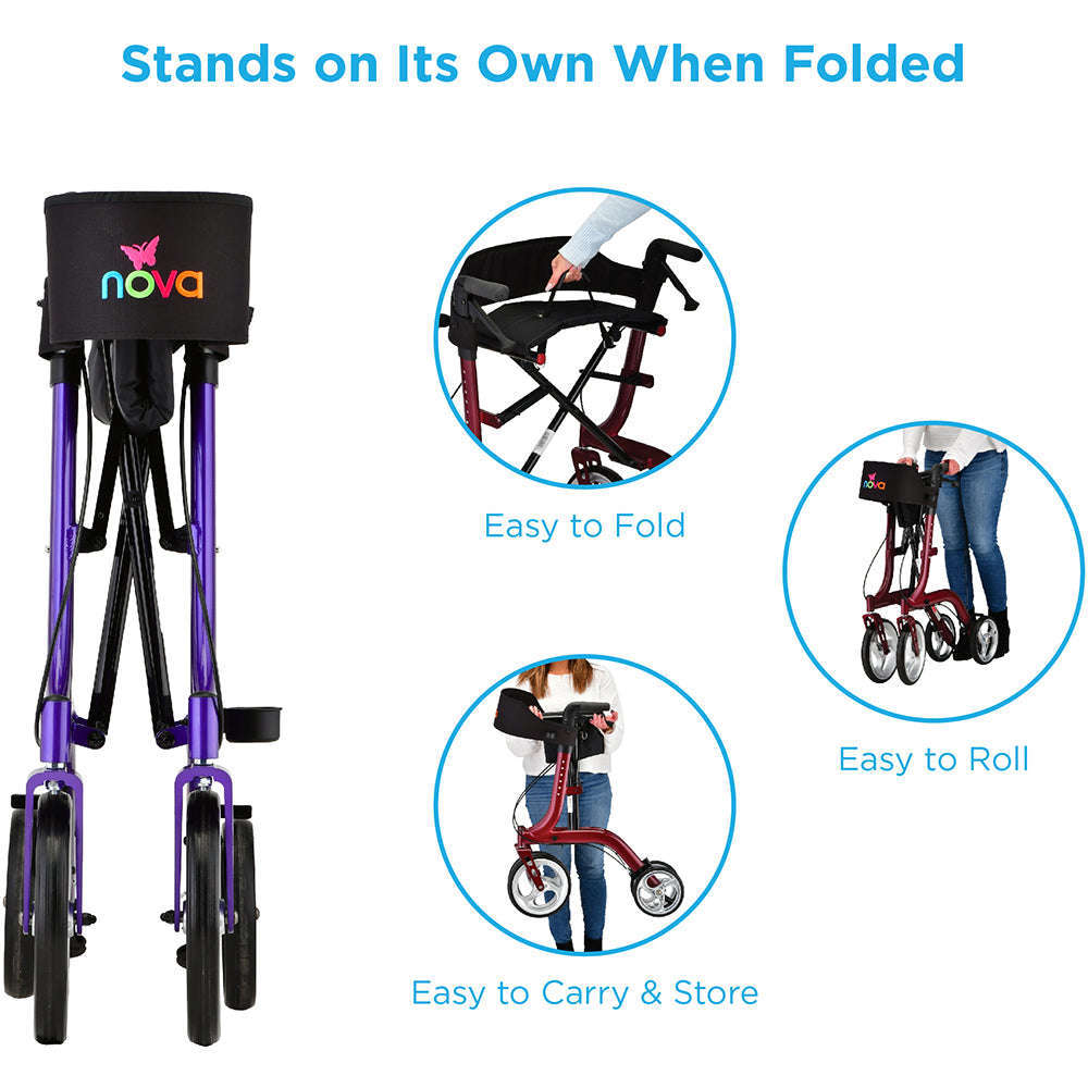 Nova Express Rollator, 4328PL Purple