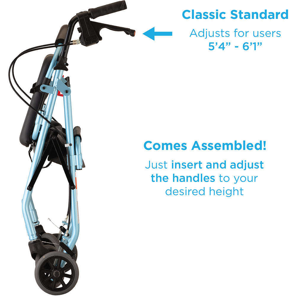 Nova GetGO Standard Rollator, 4202CDB Sky Blue