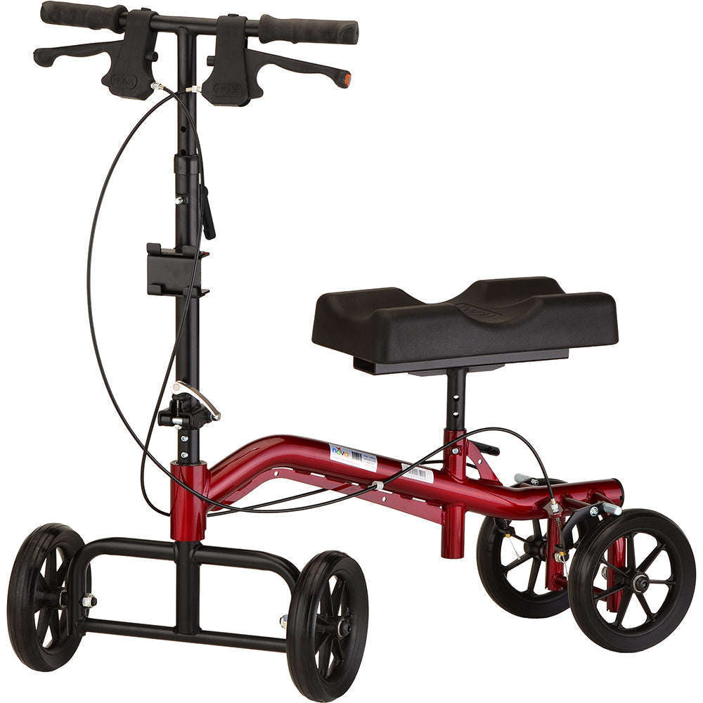Nova Heavy Duty Turning Knee Walker, TKW-13 Metallic Red