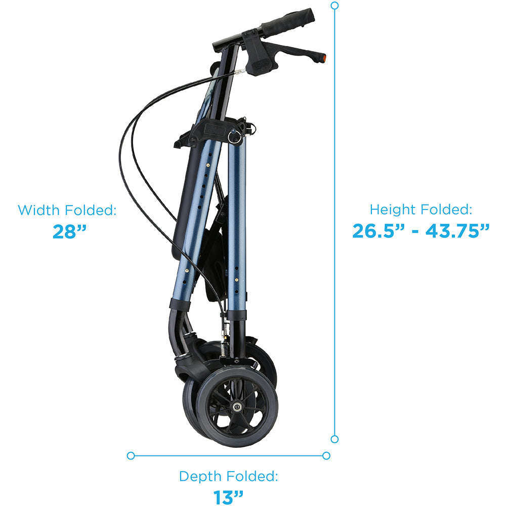 Nova Star Heavy Duty Rollator, 4289BL Blue