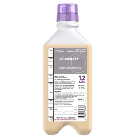 Osmolite 1.2cal 33.8oz Tube Feeding Formula, 62697 each