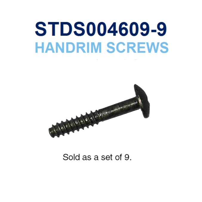Rear Wheel Handrim Hardware for Drive Cruiser III Wheelchair, STDS004609-9