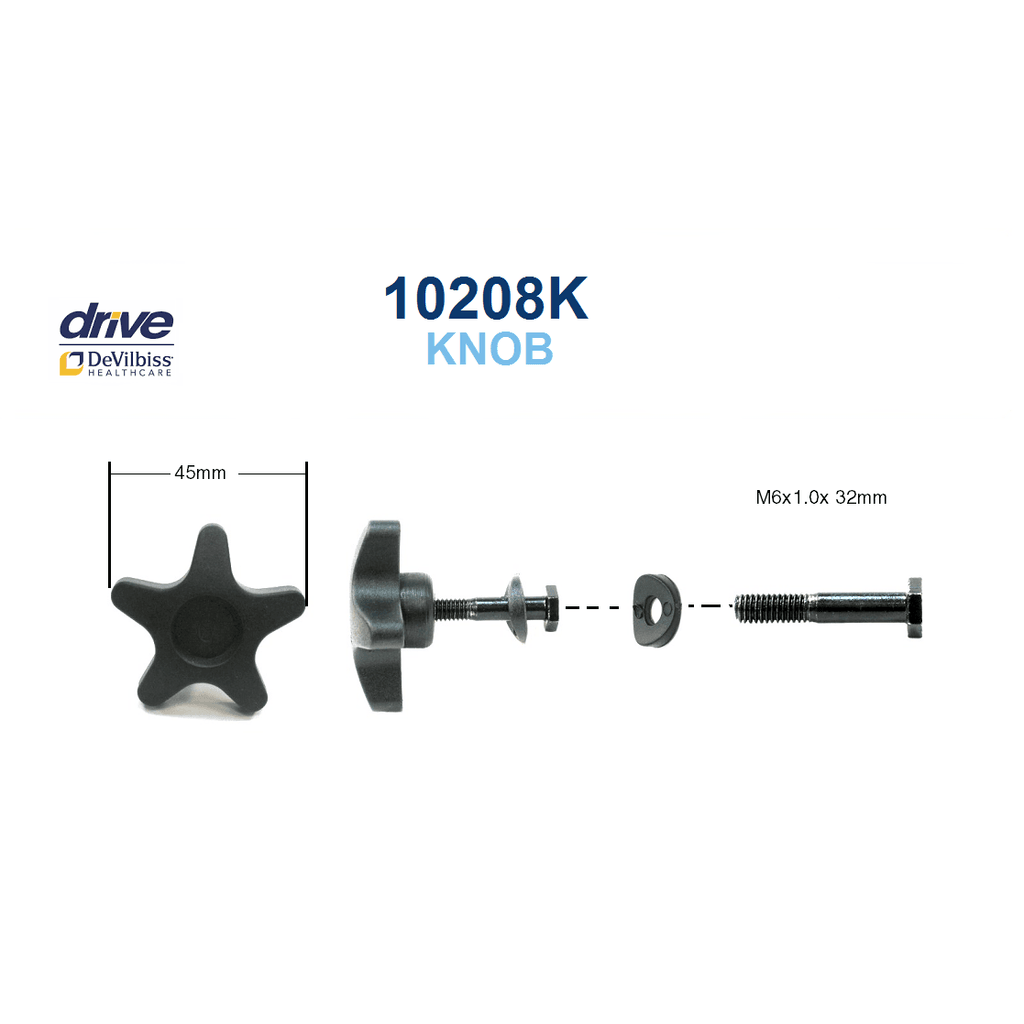 Replacement parts for Drive 10257 series rollator