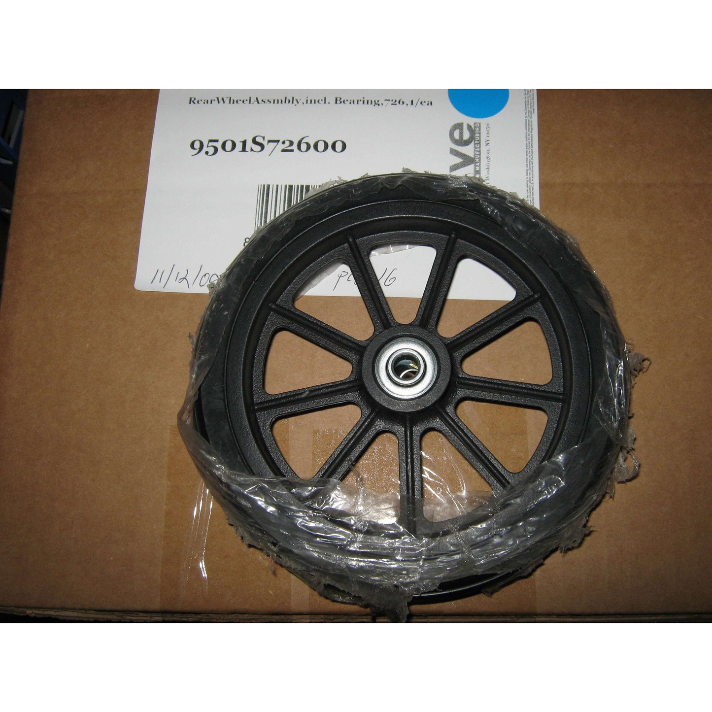 Replacement parts list for Drive Medical R800 series rollator