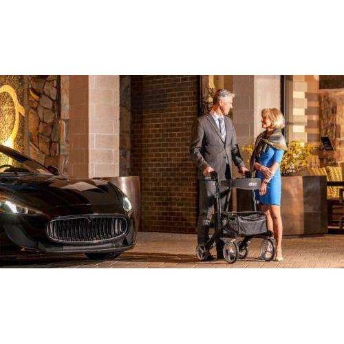 Drive Medical RTL10266CF Nitro Elite Ultralight Carbon Fiber Rollator