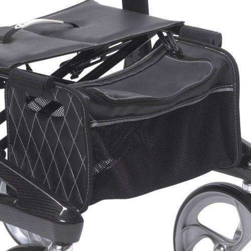 Drive Medical RTL10266CF Nitro Elite Ultralight Carbon Fiber Rollator