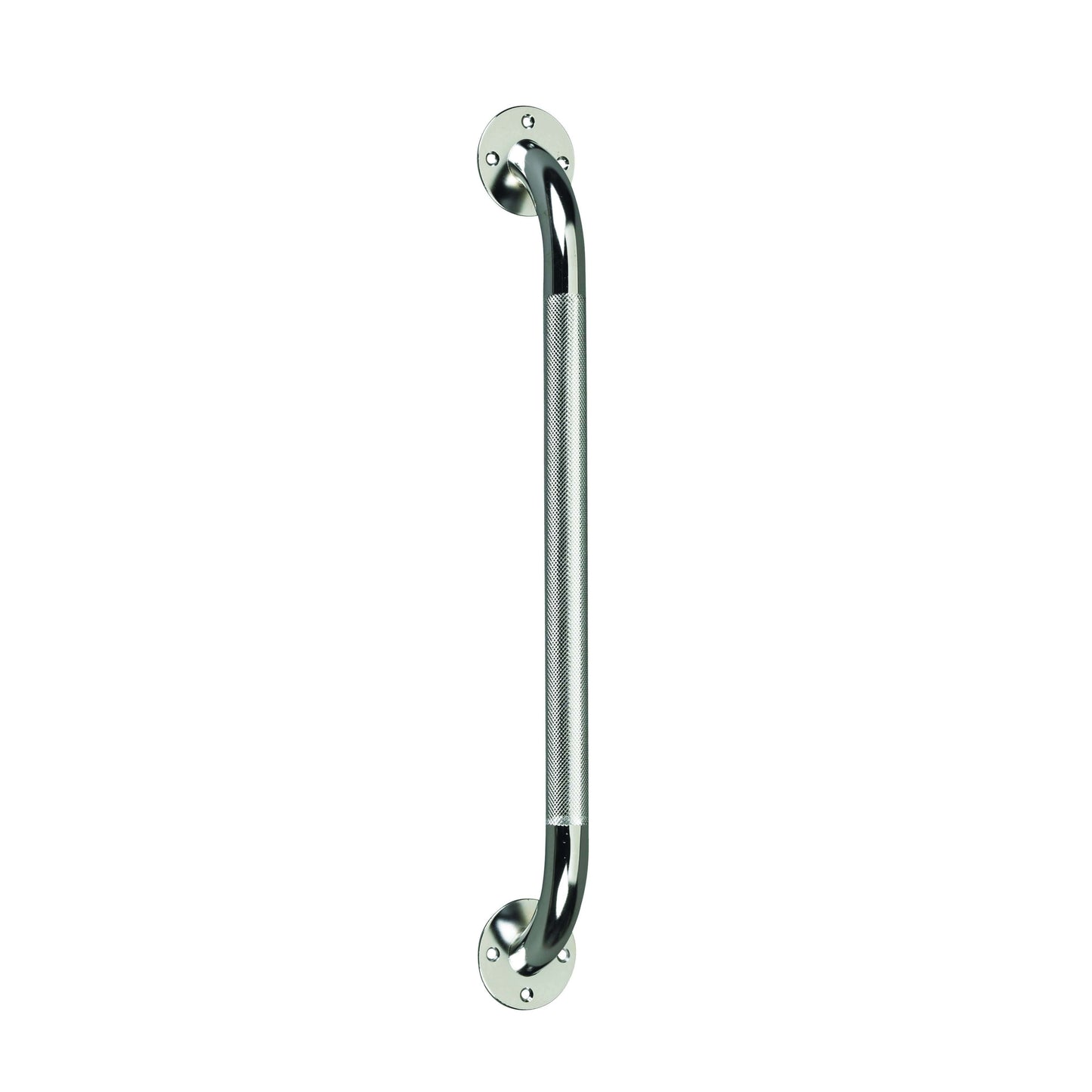 Drive rtl12118 Chrome Knurled Grab Bar, 18"