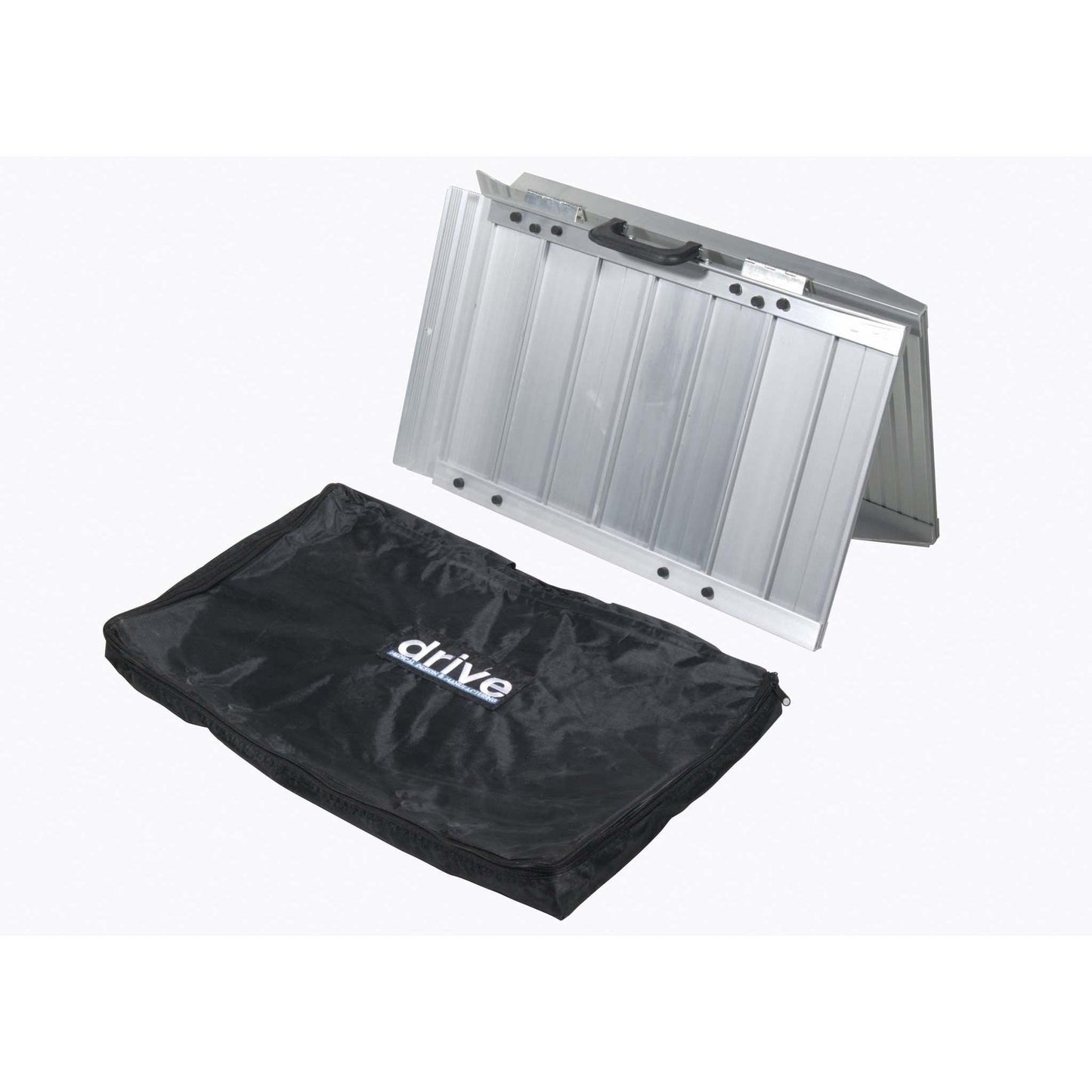 Drive stds1093 2 ft. Single Fold Wheelchair Scooter Ramp with Carry Handle and Travel Bag